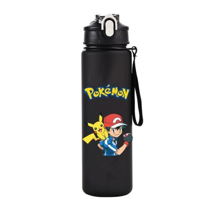 Bunte Pokemon Wasserflasche für Schule, Sport und Freizeit (700ML) – Bild 23