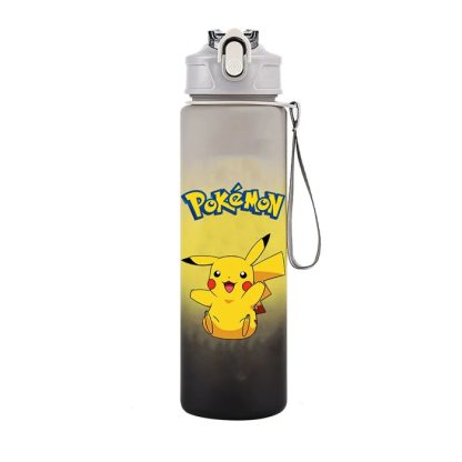 Bunte Pokemon Wasserflasche für Schule, Sport und Freizeit (700ML) – Bild 24
