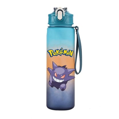 Bunte Pokemon Wasserflasche für Schule, Sport und Freizeit (700ML) – Bild 25