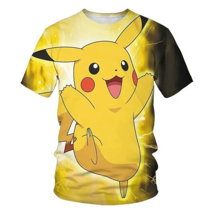 Bunte Farbenfrohe Pokemon T-Shirts für den Sommer – Bild 4