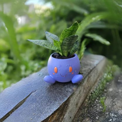 Pokemon Myrapla Oddish Pflanzentopf (ca. 10x6cm) – Bild 6