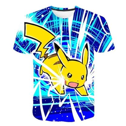 Bunte Farbenfrohe Pokemon T-Shirts für den Sommer – Bild 16
