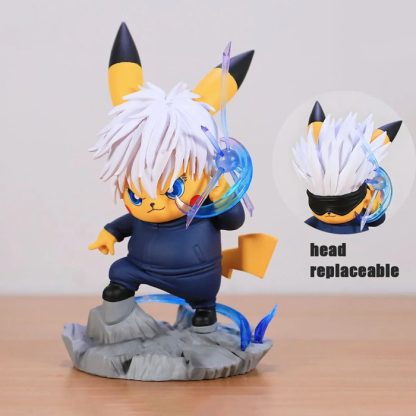 Pikachu Cosplay Gojo Satoru Figur (ca. 14cm) – Bild 7