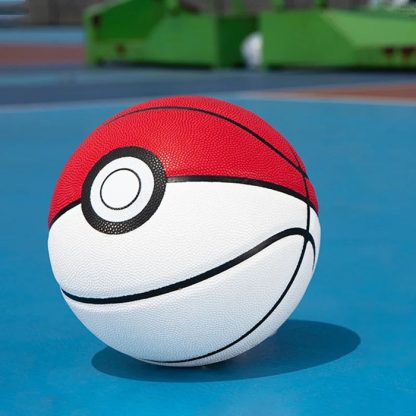 Basketball im Pokeball Aussehen - ideal für Freizeit und Sport – Bild 3