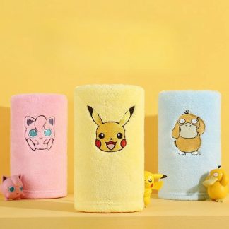 Enton, Pikachu oder Pummeluff Handtücher (72x34cm)