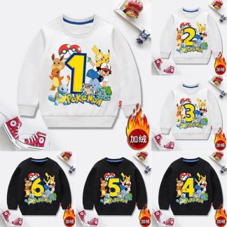 Pokémon Happy Birthday Pullover für Kinder – Feiere deinen Geburtstag mit Stil