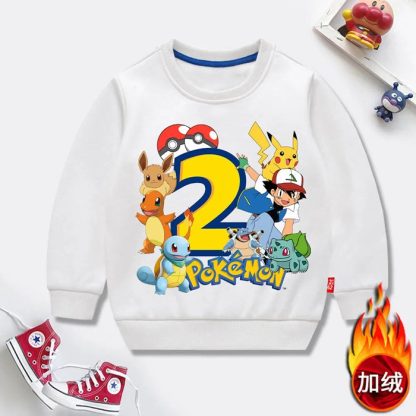 Pokémon Happy Birthday Pullover für Kinder – Feiere deinen Geburtstag mit Stil – Bild 2