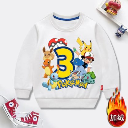 Pokémon Happy Birthday Pullover für Kinder – Feiere deinen Geburtstag mit Stil – Bild 3