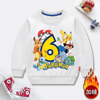 Pokémon Happy Birthday Pullover für Kinder – Feiere deinen Geburtstag mit Stil – Bild 9