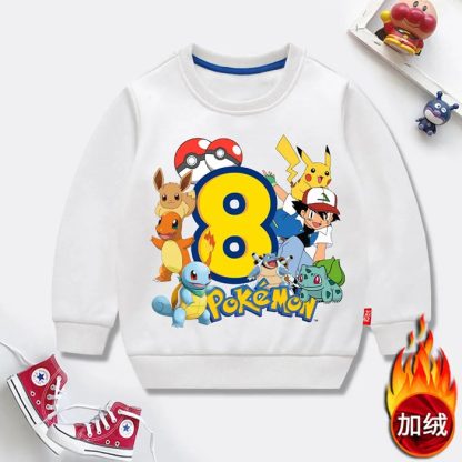 Pokémon Happy Birthday Pullover für Kinder – Feiere deinen Geburtstag mit Stil – Bild 11