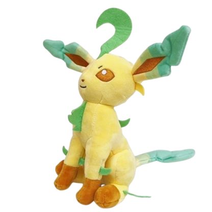 Sitzendes Folipurba Leafeon Plüsch Pokemon (ca. 25cm) – Bild 6