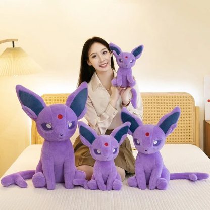 XXL Psiana Espeon Stofftier – Mystische Eleganz zum Kuscheln! – Bild 7