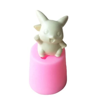 Pokemon Pikachu 3D Silikon Form für Kuchen oder Torten Deko – Bild 2