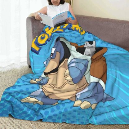 Flauschige Blastoise Decke – Kuschelspaß mit dem mächtigen Turtok! – Bild 3
