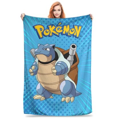 Flauschige Blastoise Decke – Kuschelspaß mit dem mächtigen Turtok! – Bild 4