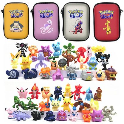 Pokémon Schutztasche für Sammelkarten + 24 Figuren – Das perfekte Set für Sammler