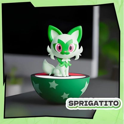Detailreiche Pokemon Figuren Gengar, Krokel, Feelinara, Felori oder Kwaks – Bild 12