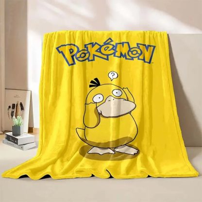 Flauschige Enton Psyduck Decken in vielen Enton Motiven – Bild 3