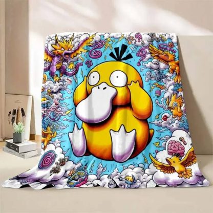 Flauschige Enton Psyduck Decken in vielen Enton Motiven – Bild 4