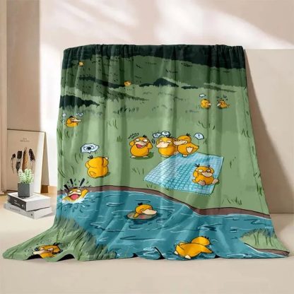 Flauschige Enton Psyduck Decken in vielen Enton Motiven – Bild 5