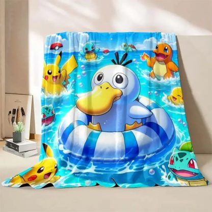 Flauschige Enton Psyduck Decken in vielen Enton Motiven – Bild 10