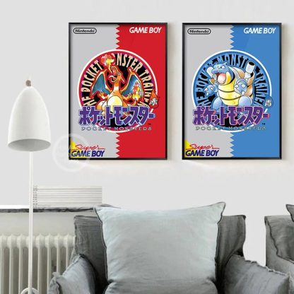 Vintage Pokémon Canvas Poster – Deine Wand im ultimativen Pokémon-Style – Bild 2