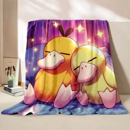 Flauschige Enton Psyduck Decken in vielen Enton Motiven – Bild 13