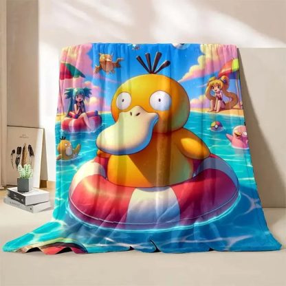 Flauschige Enton Psyduck Decken in vielen Enton Motiven – Bild 15