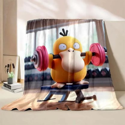 Flauschige Enton Psyduck Decken in vielen Enton Motiven – Bild 16
