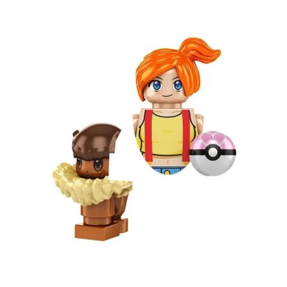 Pokemon Mini-Klemmbaustein Trainer Figuren mit Pokeball – Bild 4