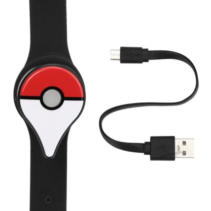 2 Stk. Pokemon Go Plus Autocatch mit USB Ladefunktion Classic Rot Weiß – Bild 3