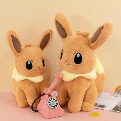 Sitzendes XXL Evoli Eevee Plüsch Pokemon (40,50, 70 oder 90cm) – Bild 3