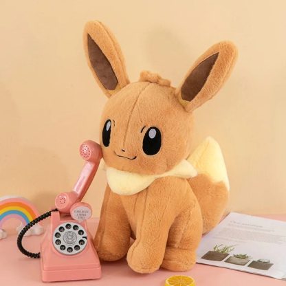 Sitzendes XXL Evoli Eevee Plüsch Pokemon (40,50, 70 oder 90cm) – Bild 4