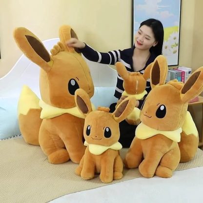 Sitzendes XXL Evoli Eevee Plüsch Pokemon (40,50, 70 oder 90cm) – Bild 6