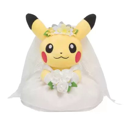 Pikachu als Hochzeitspaar Pikachu Hochzeit Plüsch Figuren – Bild 4