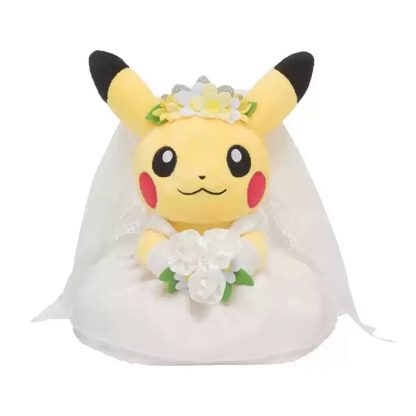 Pikachu als Hochzeitspaar Pikachu Hochzeit Plüsch Figuren – Bild 7