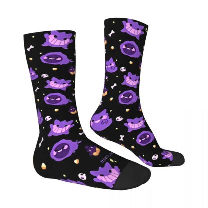 Farbenfrohe Gengar Socken in vielen bunten Motiven – Bild 3