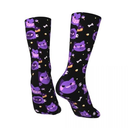 Farbenfrohe Gengar Socken in vielen bunten Motiven – Bild 4