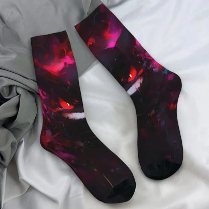 Farbenfrohe Gengar Socken in vielen bunten Motiven – Bild 6
