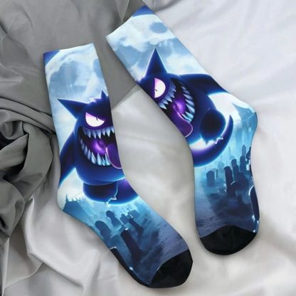 Farbenfrohe Gengar Socken in vielen bunten Motiven – Bild 7