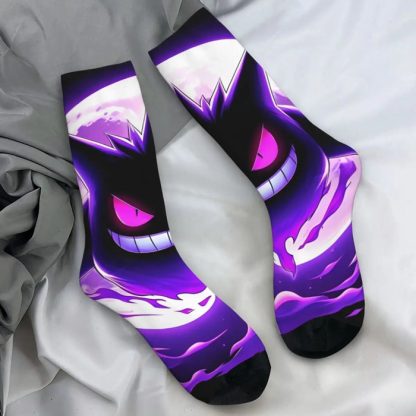 Farbenfrohe Gengar Socken in vielen bunten Motiven – Bild 9