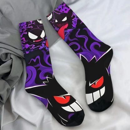 Farbenfrohe Gengar Socken in vielen bunten Motiven – Bild 10