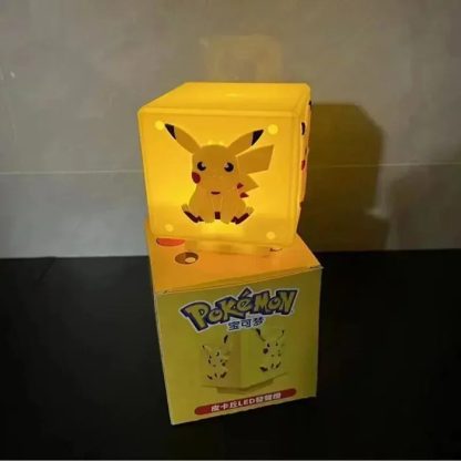 Pokemon Pikachu Nachtlicht Lampe in Würfelform (10*10*10cm) – Bild 3