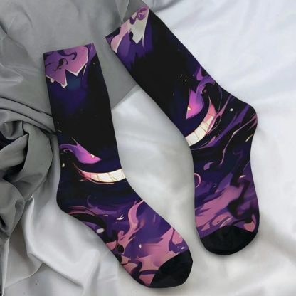 Farbenfrohe Gengar Socken in vielen bunten Motiven – Bild 15