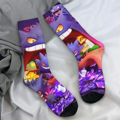 Farbenfrohe Gengar Socken in vielen bunten Motiven – Bild 17