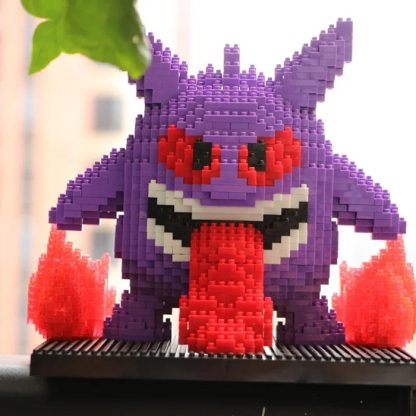 Große Pokemon Gengar oder Piplup Plinfa Mikro Klemm-Baustein Figuren – Bild 2