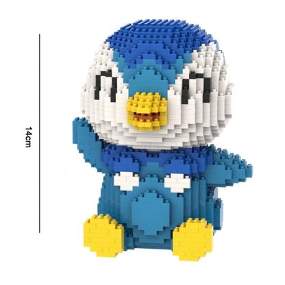 Große Pokemon Gengar oder Piplup Plinfa Mikro Klemm-Baustein Figuren – Bild 4