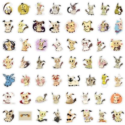 Pokemon Mimikyu Mimigma Sticker Aufkleber (10/30/55 Stk.) – Bild 4