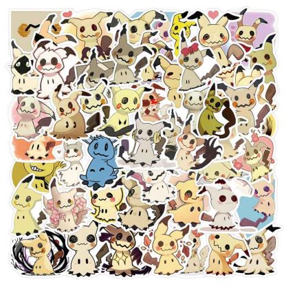 Pokemon Mimikyu Mimigma Sticker Aufkleber (10/30/55 Stk.) – Bild 5