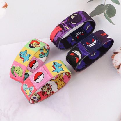 Modische Pokemon Stoff Armbänder in vielen Motiven – Bild 4